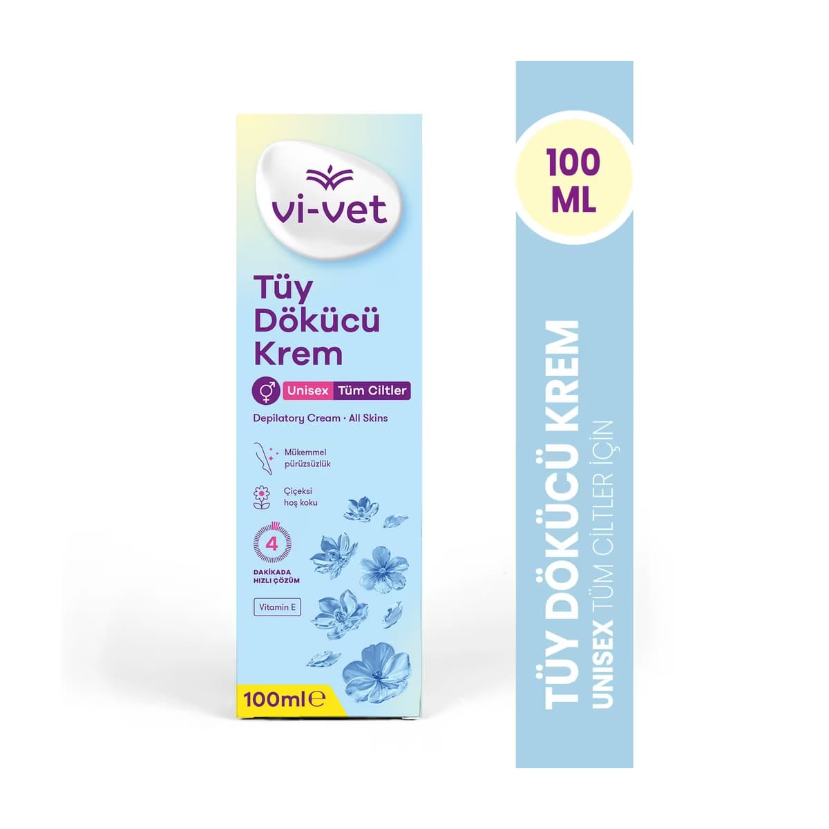 Vi-Vet Unisex Tüy Dökücü Krem 100 ml