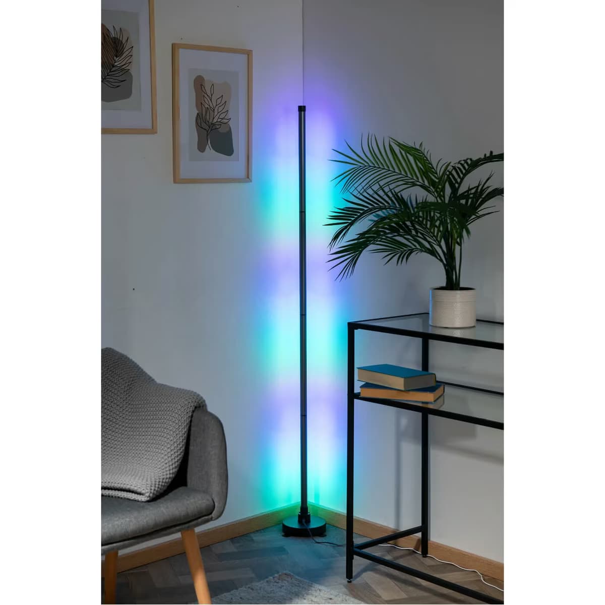 Ideenwelt LED Köşe Ambiyans Lambası, 1 Adet 2
