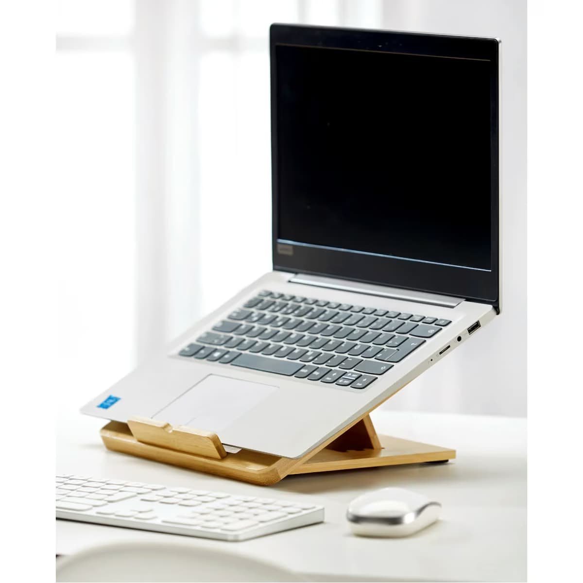 Ideenwelt Laptop Yükseltici Bambu, 1 Adet 3