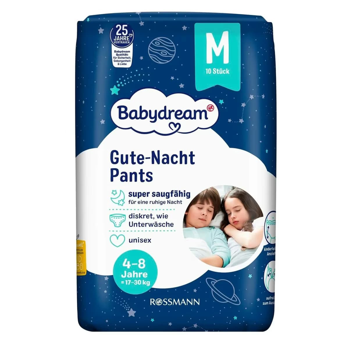 Babydream Alıştırma Külot Bezi M 10'lu