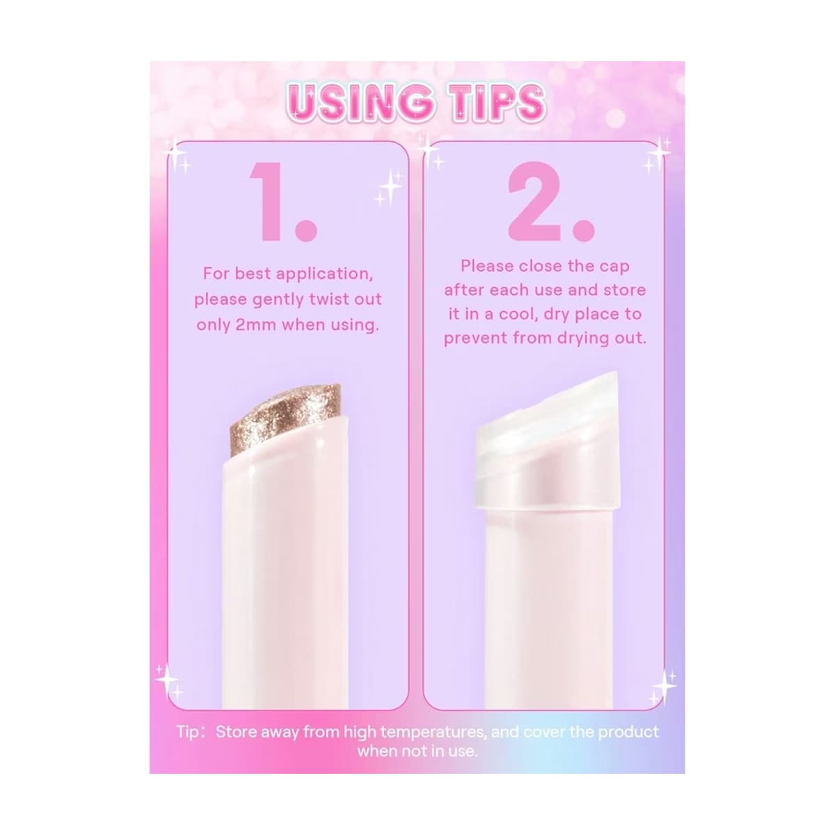 Sheglam Jelly Glaze Stick Far Lilac Luster 4