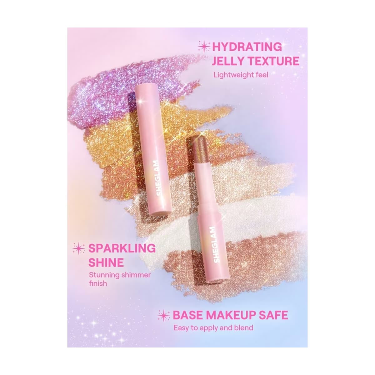 Sheglam Jelly Glaze Stick Far Lilac Luster 5
