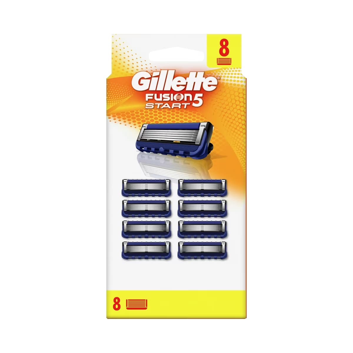 Gillette Fusion5 Start Tıraş Makinesi 8'li 2