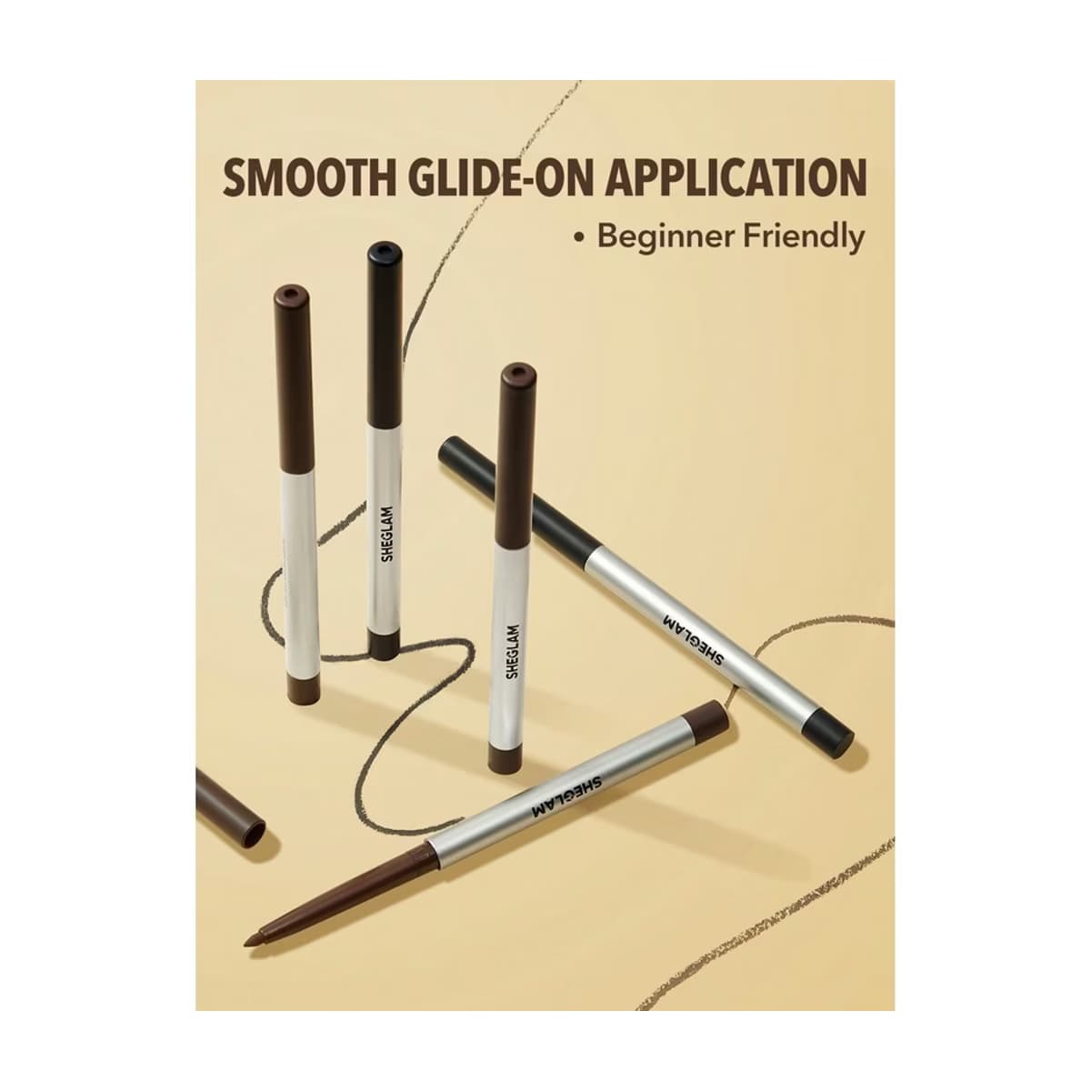 Sheglam On-Line Creamy Eyeliner Black 4