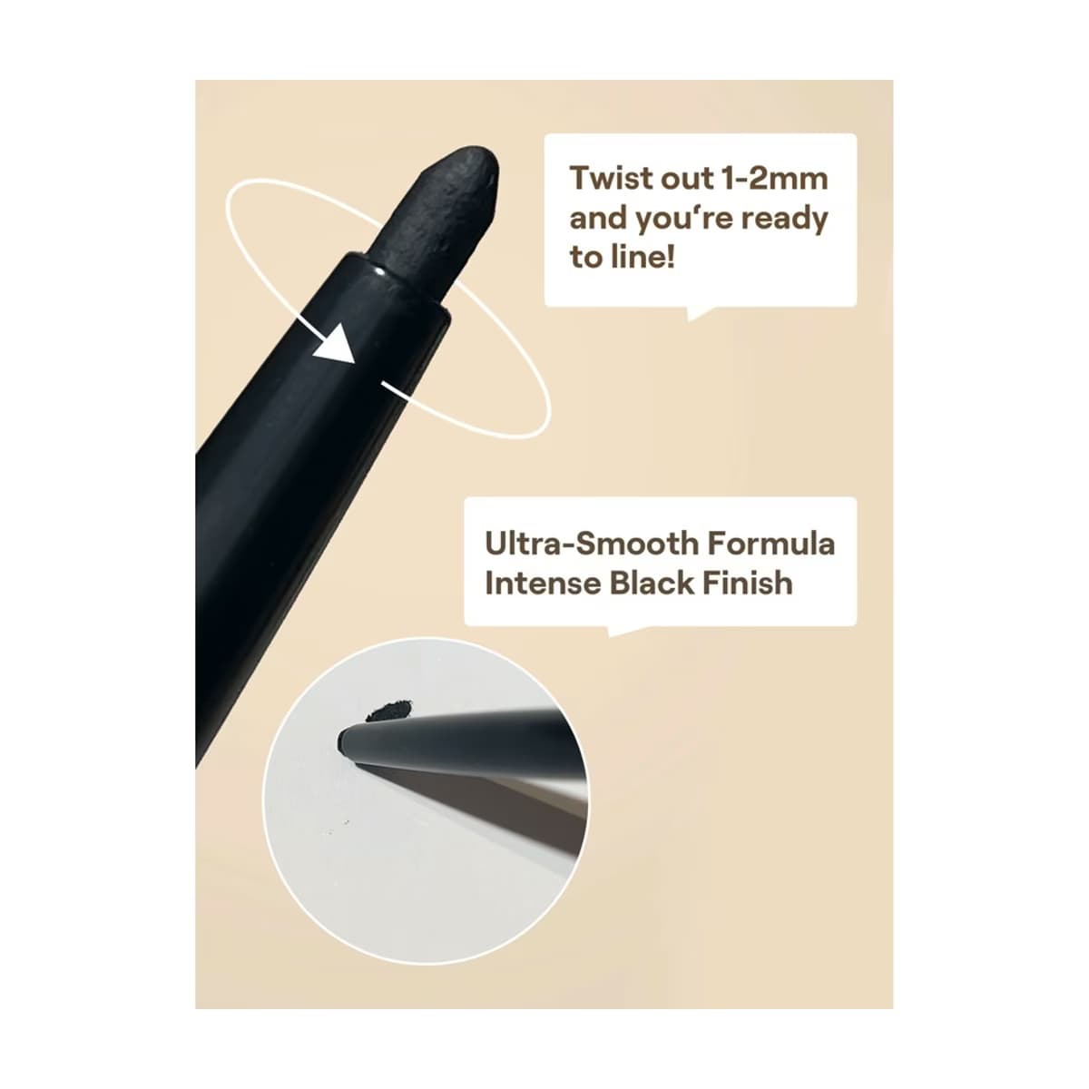 Sheglam On-Line Creamy Eyeliner Black 5