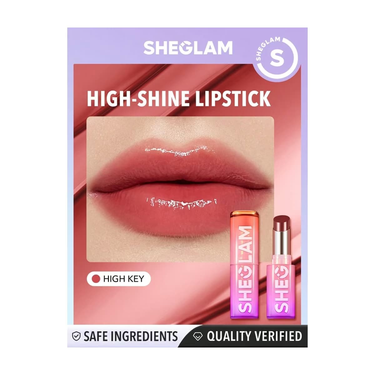 Sheglam Mirror Kiss Shine Ruj 111 High Key 2