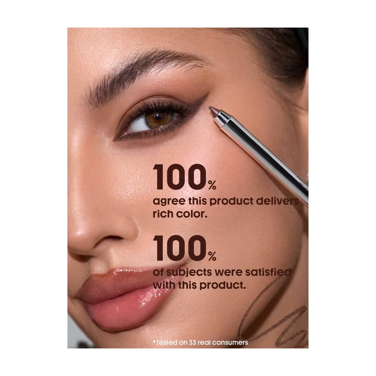 Sheglam Foam Tip Kohl Eyeliner Chocolate 5