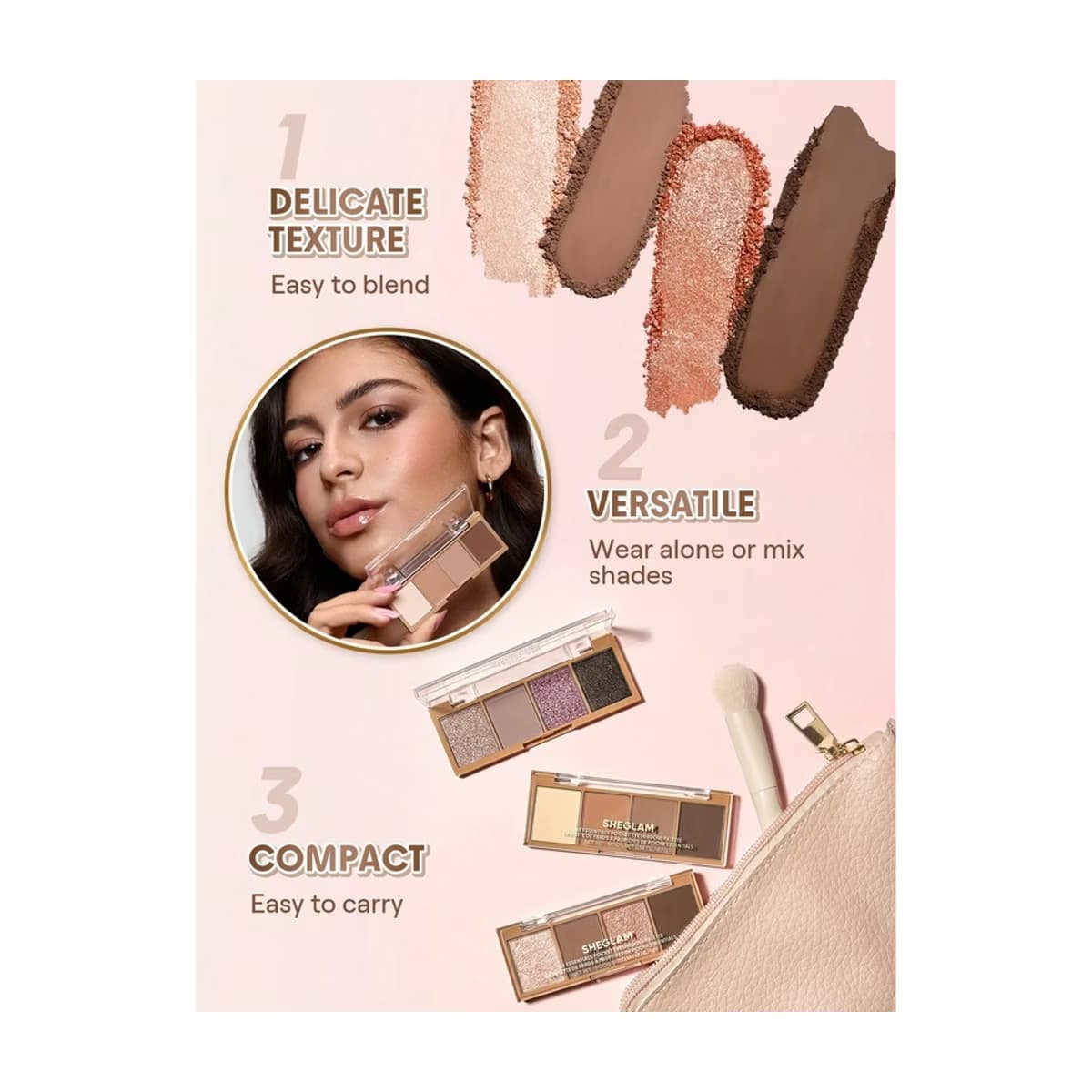 Sheglam Pocket Far Paleti Fortune 4