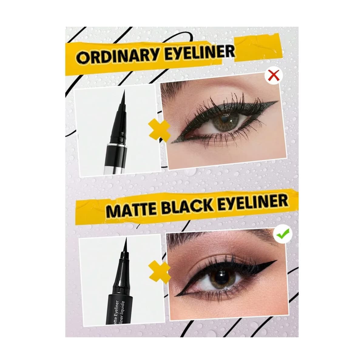 Sheglam Oh So Rich Matte Eyeliner Black 4