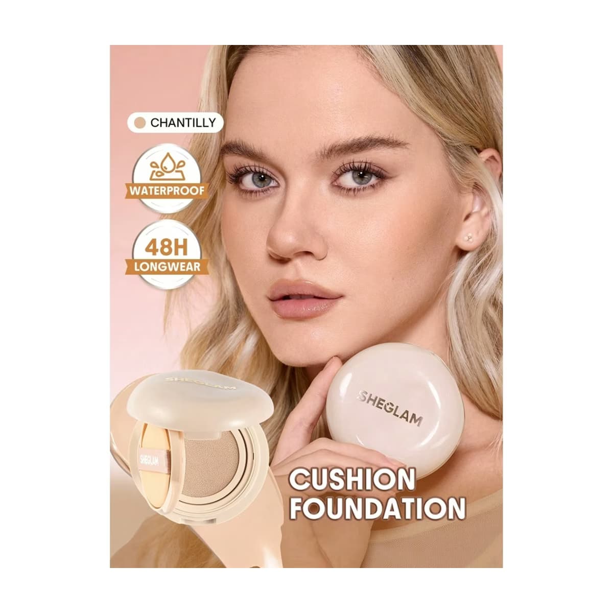 Sheglam Lock & Go Cushion Fondöten Chantilly 2