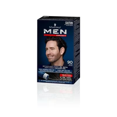Men Perfect Saç Boyası Siyah 90 50 ml