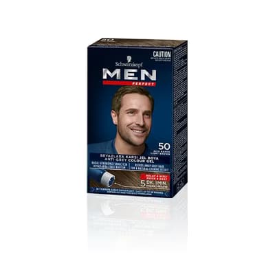 Men Perfect Saç Boyası Açık Kahve 50 50 ml