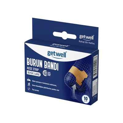Getwell Burun Bandı Büyük Boy 10'lu