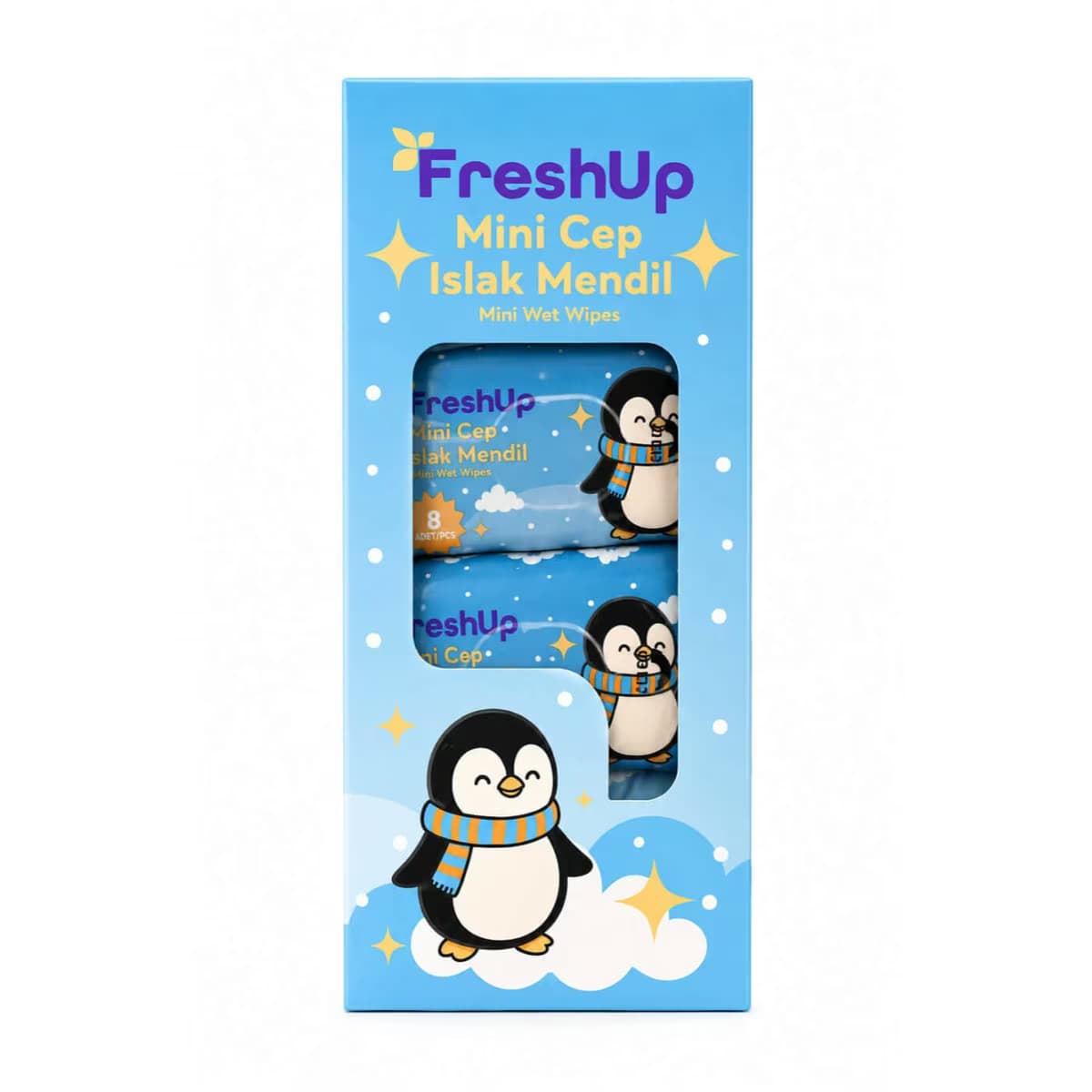 Fresh Up Mini Cep Islak Mendil 8'li 2