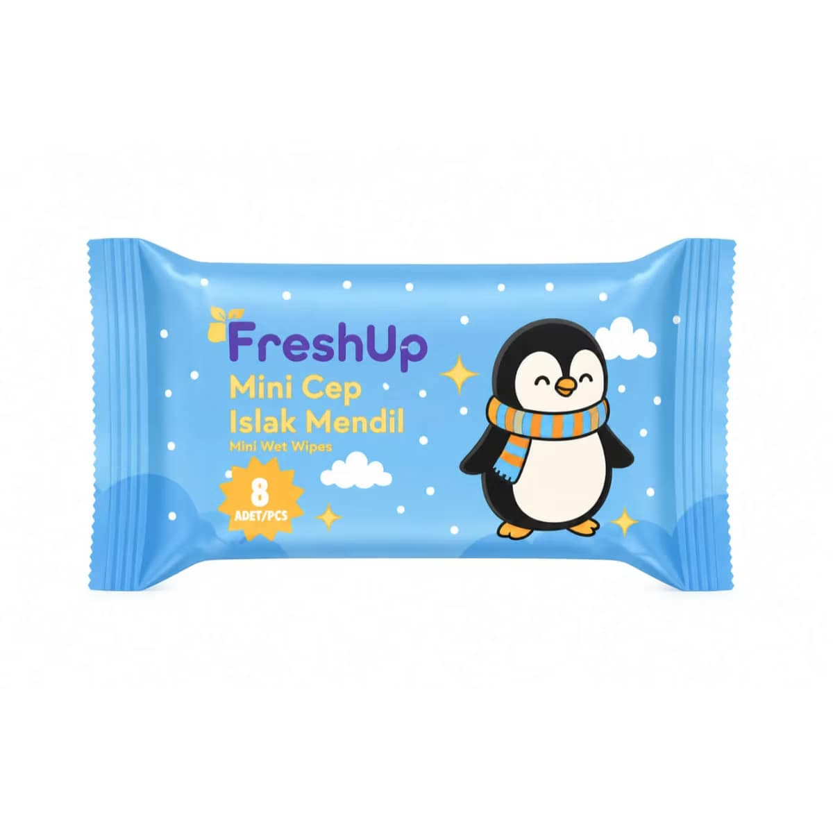 Fresh Up Mini Cep Islak Mendil 8'li 3