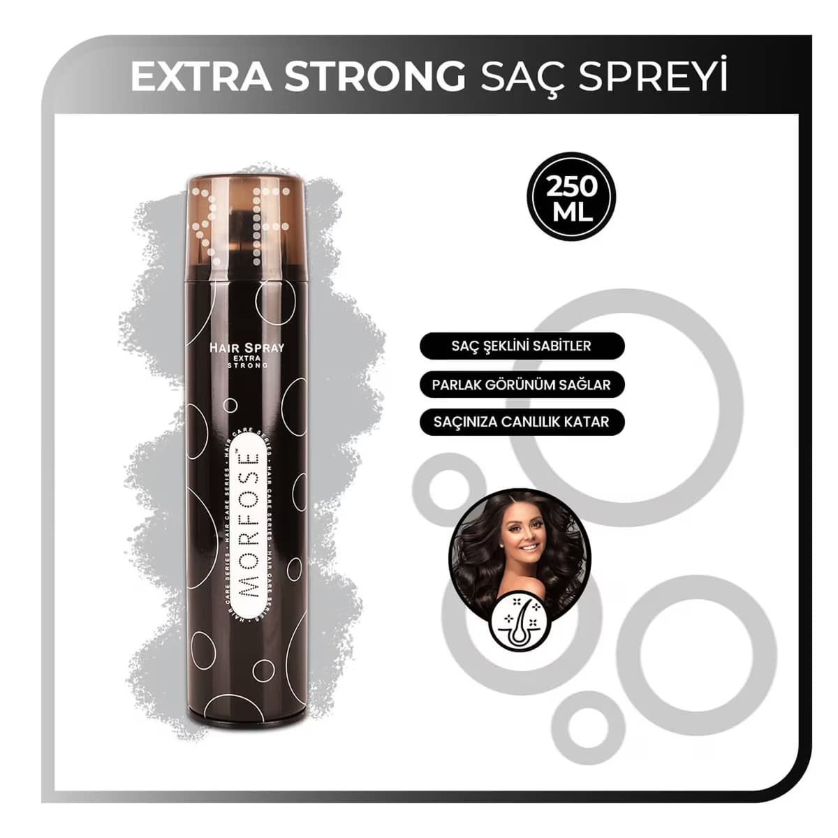 Morfose Extra Strong Saç Spreyi 250 ml 3