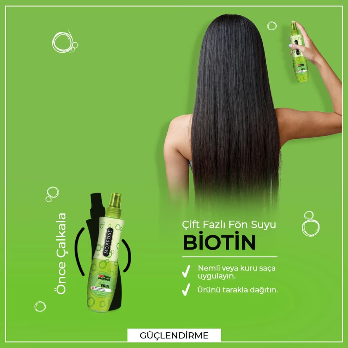 Morfose Fönsuyu Biotin 240 ml 4