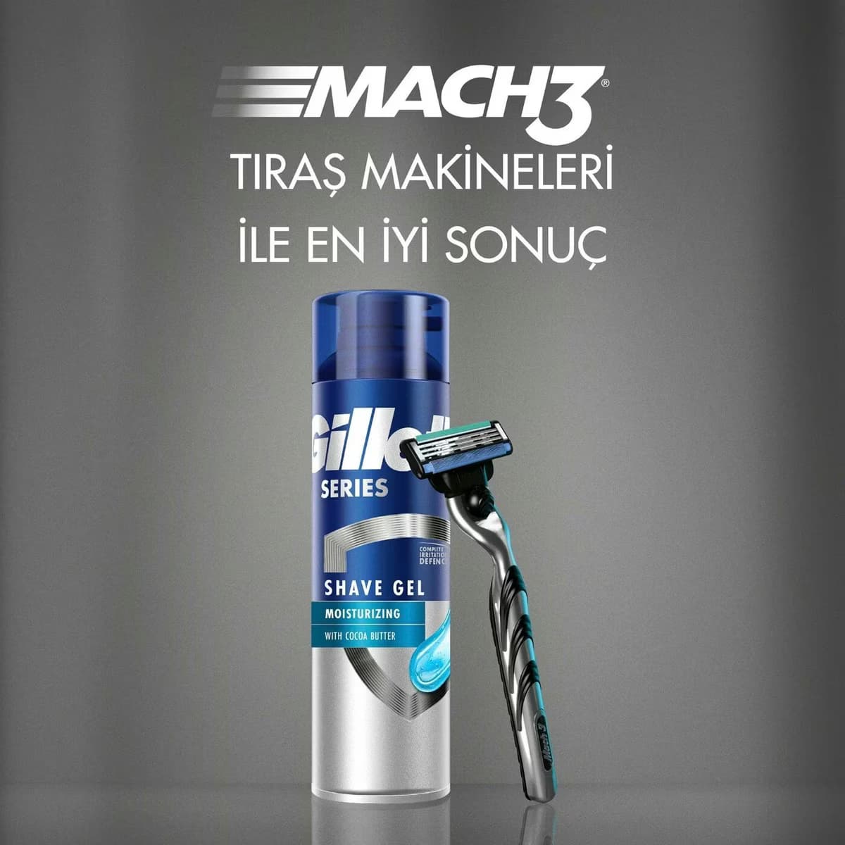 Gillette Series Tıraş Jeli Moist 200 ml 5