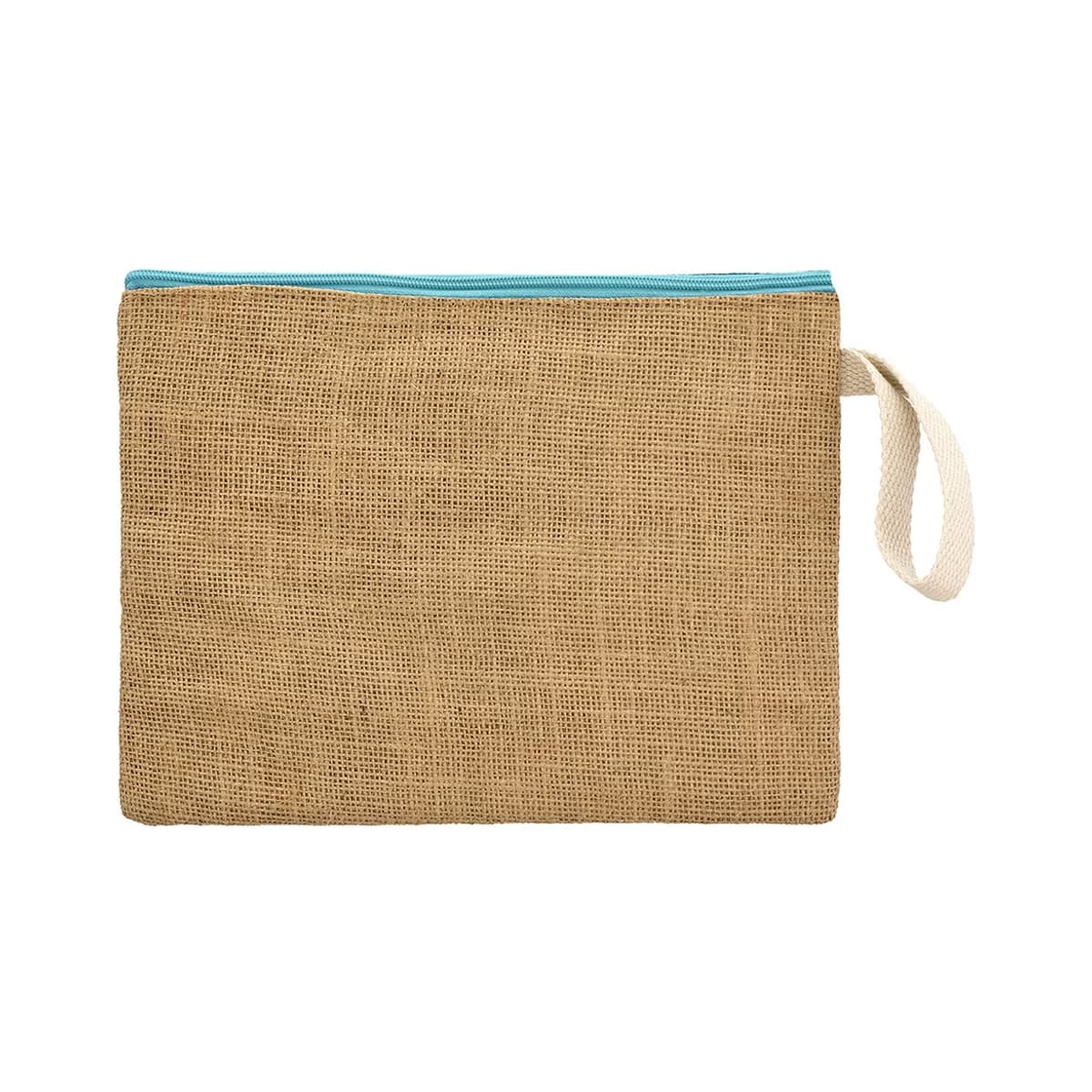Eklips Deniz Kabuğu Nakışlı Jüt Clutch Çanta 2