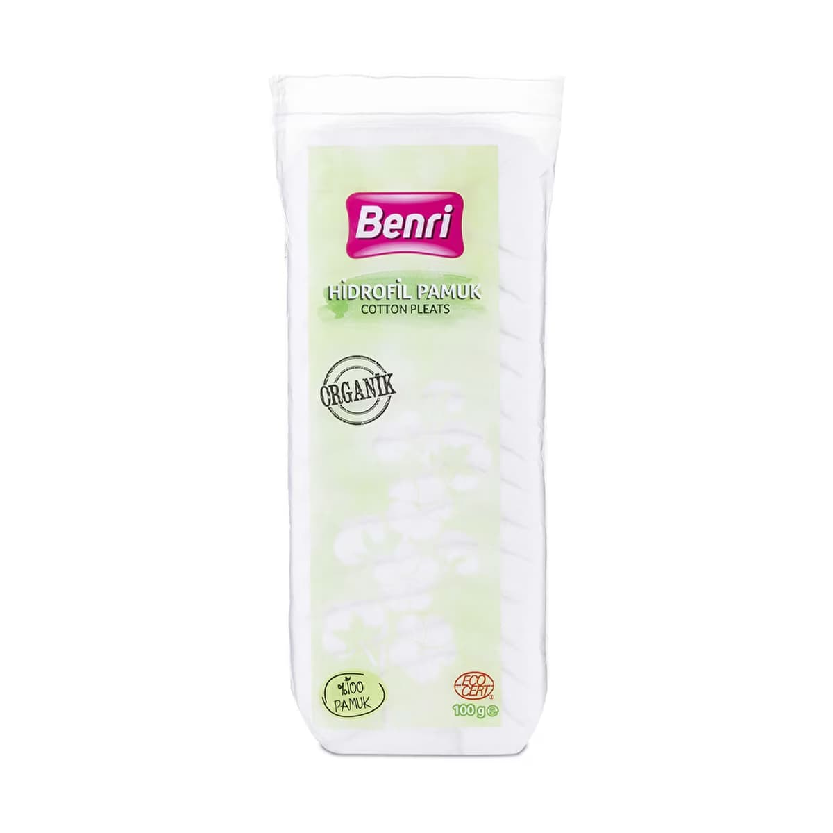 Benri Organik Hidrofil Pamuk 100 gr - Gratis