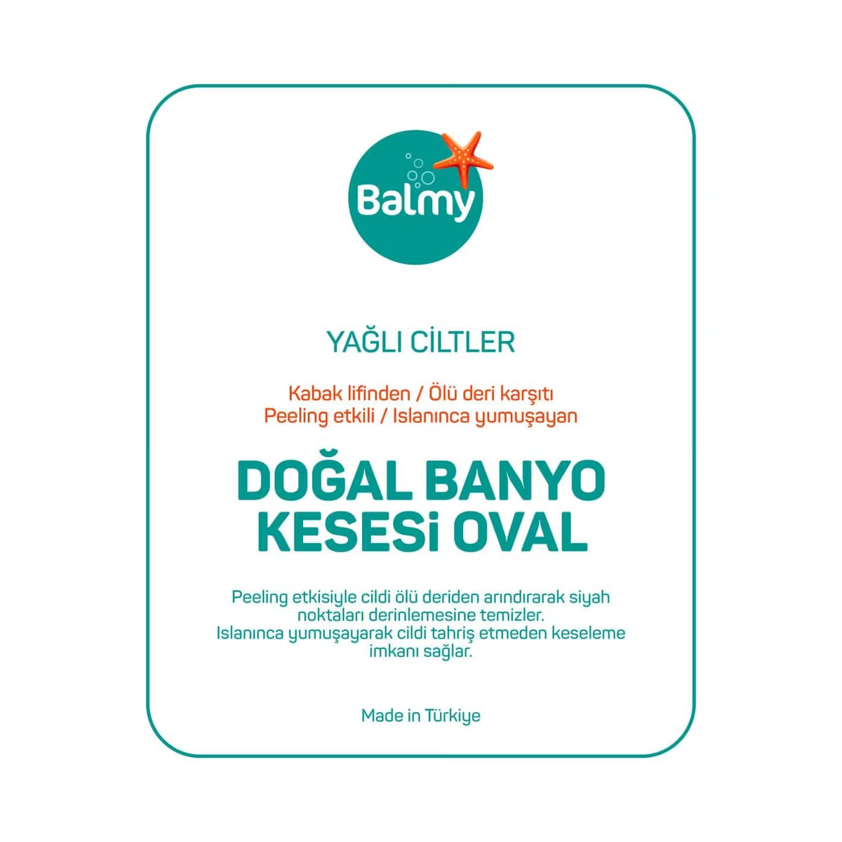 Balmy Yüz ve Vücut Lifi Loofah 1 adet 5