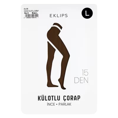Eklips Kakao Külotlu Çorap L Beden