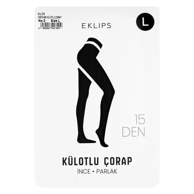 Eklips Kestane Külotlu Çorap L Beden