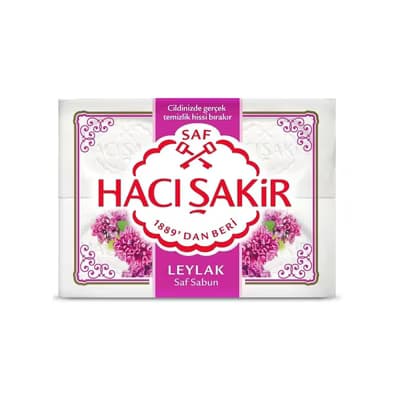 Hacı Şakir Katı Sabun Leylak 4 x 150 gr