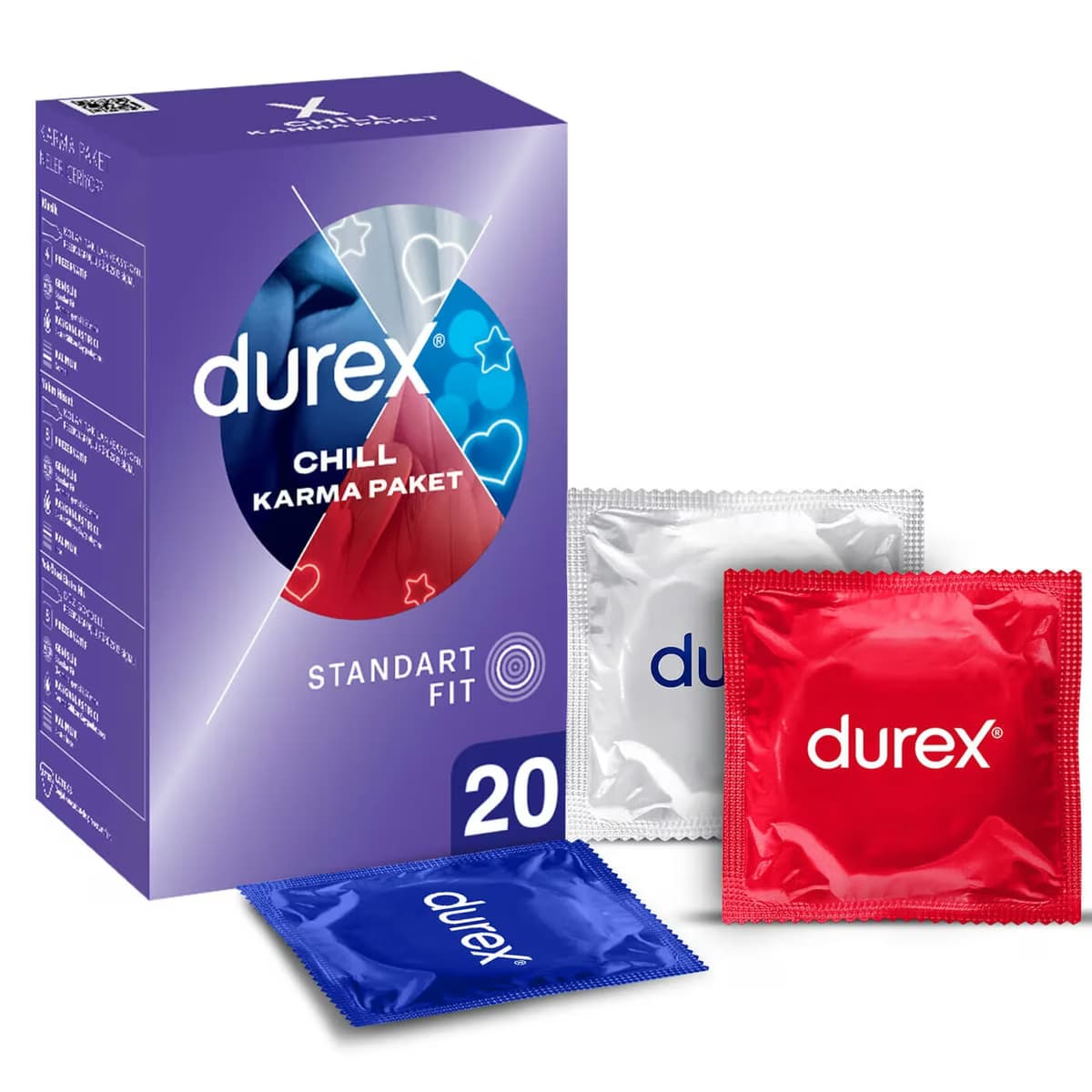 Durex Prezervatif Chill 20'li 2