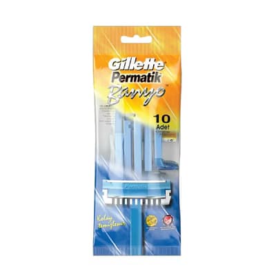 Permatik Tıraş Bıçağı Banyo 10'lu