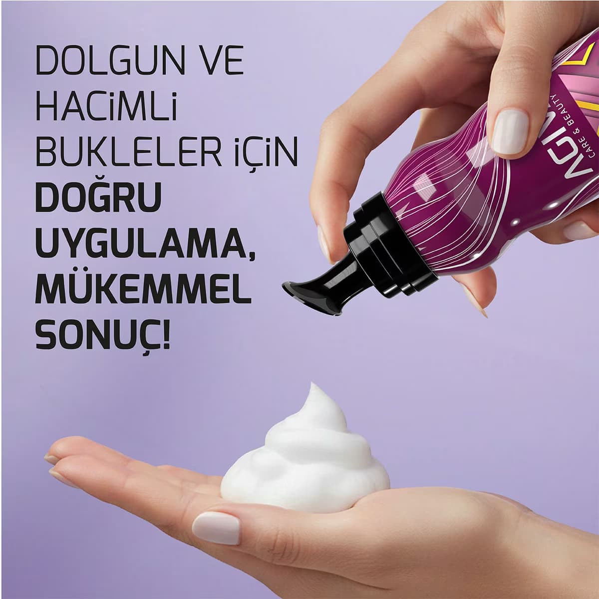 Agiva Saç Köpüğü UV ve Isı Koruyucu 200 ml 3
