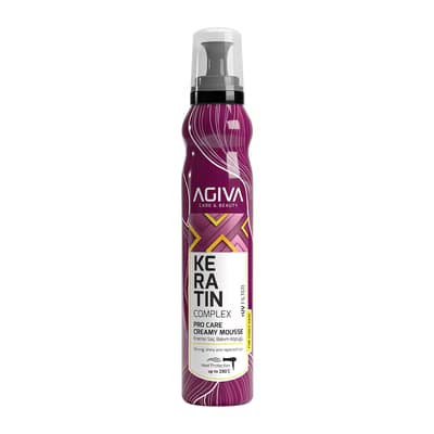 Agiva Saç Köpüğü UV ve Isı Koruyucu 200 ml