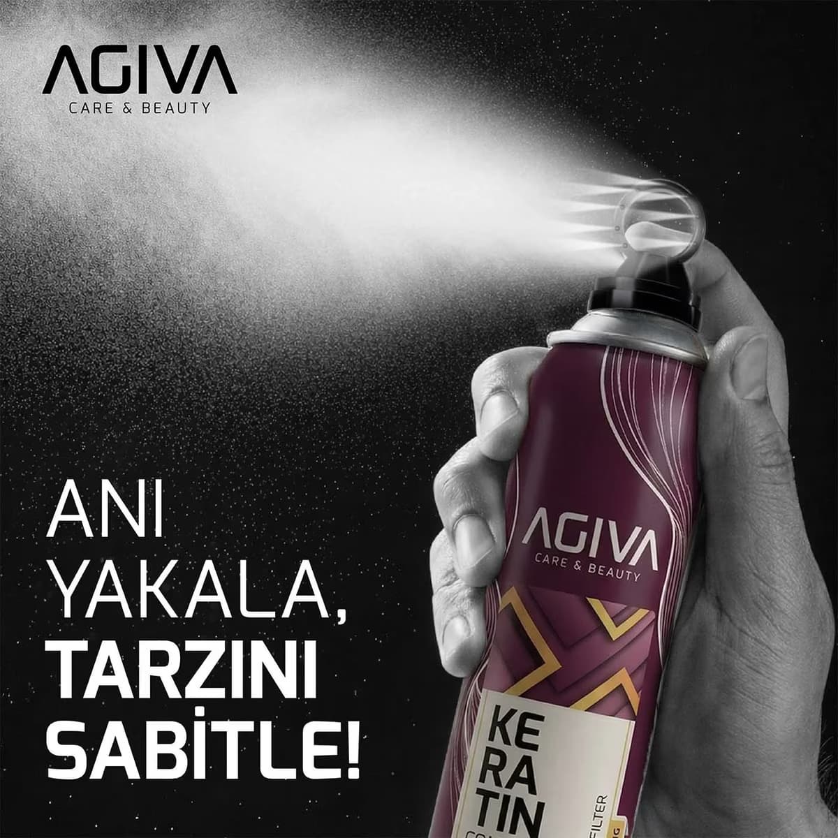 Agiva Saç Spreyi UV ve Isı Koruyucu 250 ml 3