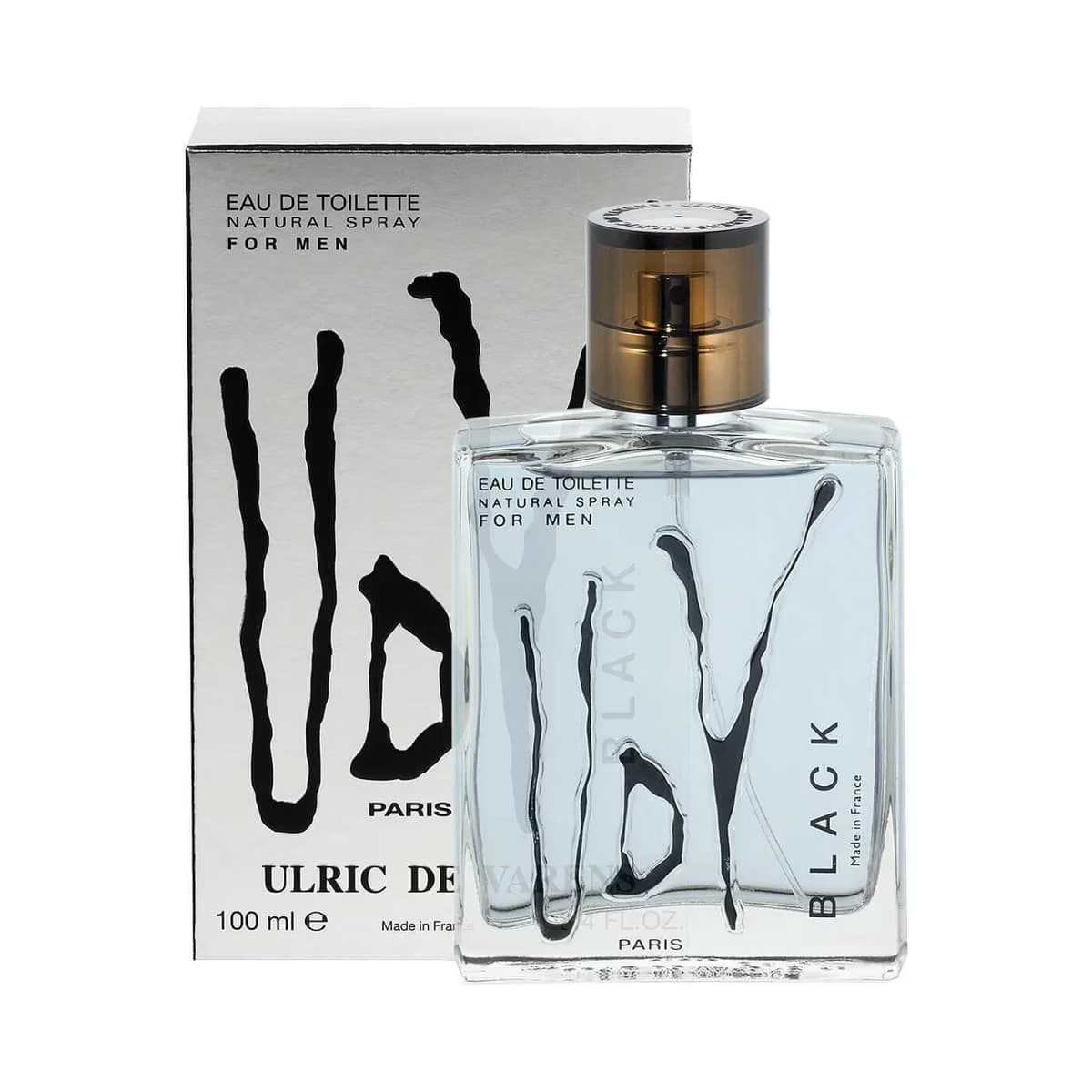 Ulric De Varens Black EDT Erkek Parfüm, 100 ml