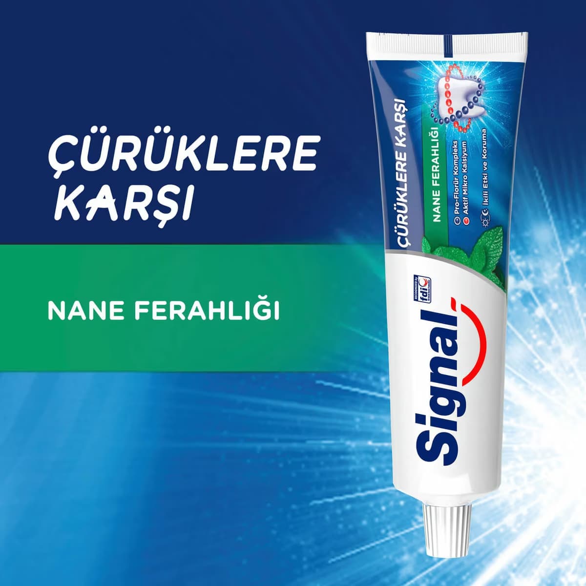 Signal Diş Macunu Beyaz Güç, Nane Ferahlığı 100 ml 5
