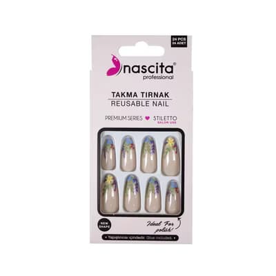 Nascita Takma Tırnak Floral 24'üu