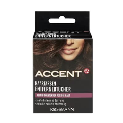 Accent Saç Boyası Çıkarıcı Mendil 6'lı