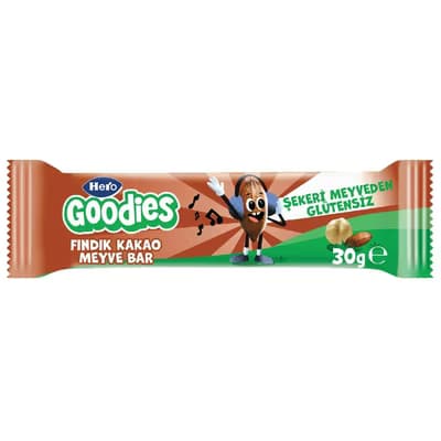 Hero Goodies Meyve Bar Fındık Kakao 30 gr