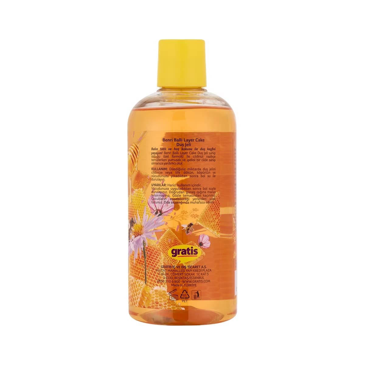 Benri Duş Jeli Ballı Layer Cake 500 ml 3
