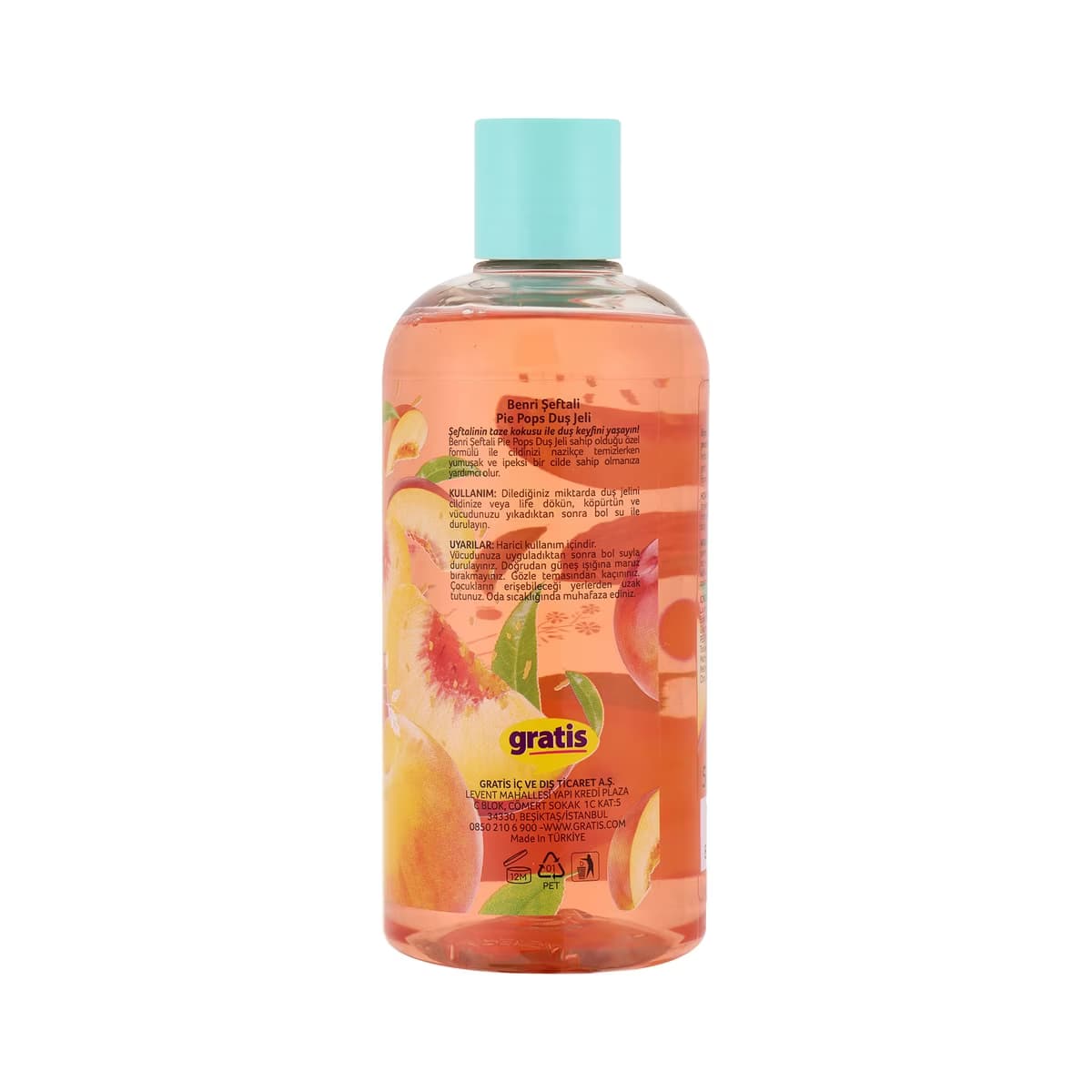 Benri Duş Jeli Şeftali Pie Pops 500 ml 3