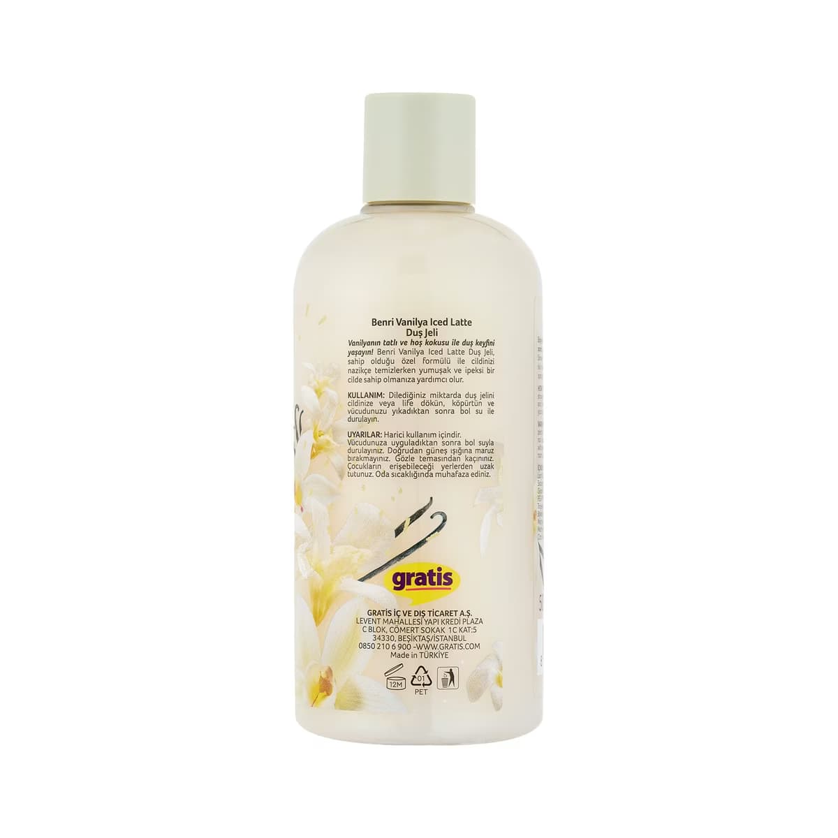 Benri Duş Jeli Vanilya Iced Latte 500 ml 3