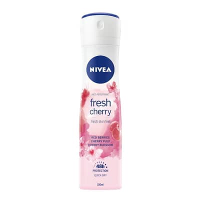Nivea Sprey Deodorant Fresh Cherry 150 ml