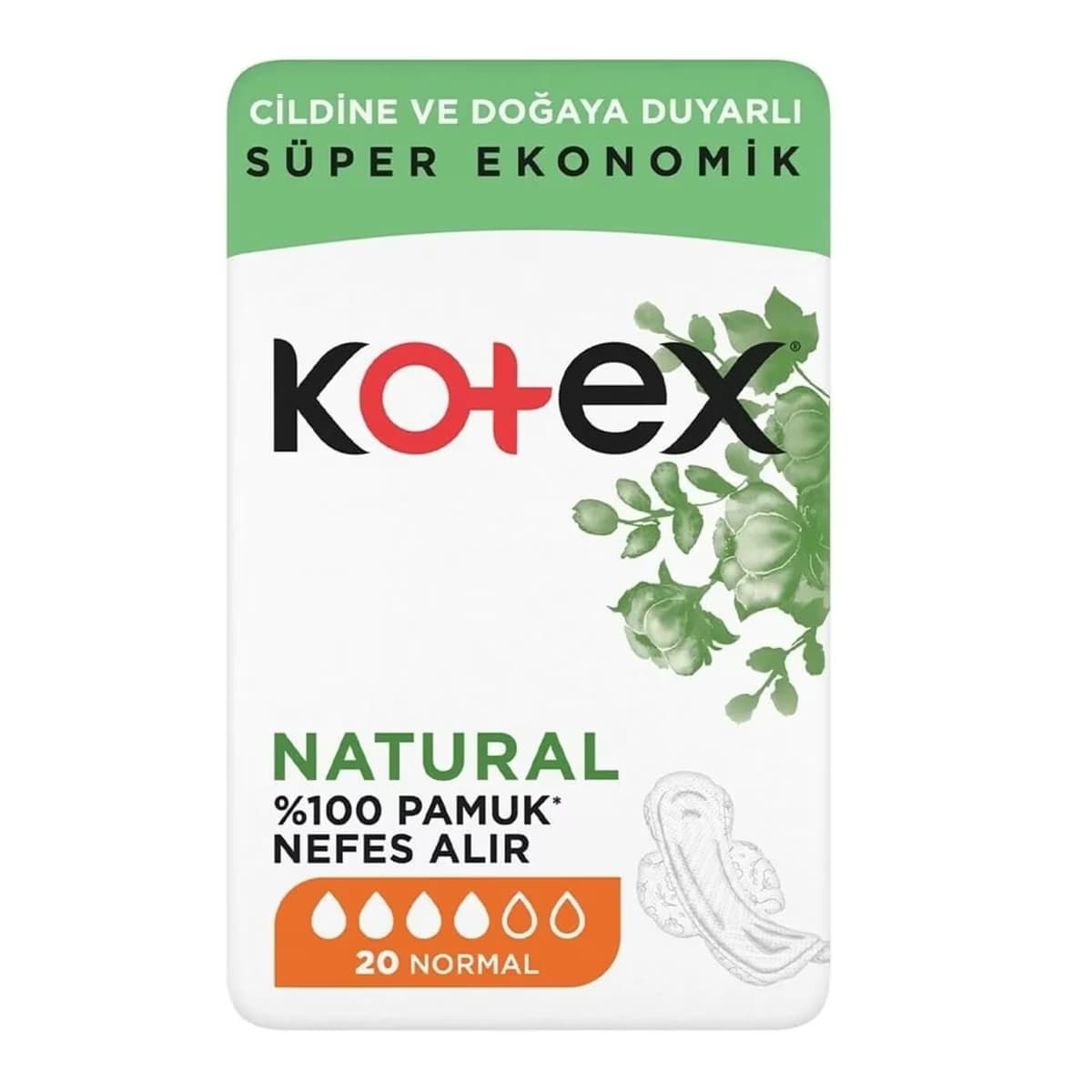 Kotex Natural Hijyenik Ped Ultra Normal 20'li