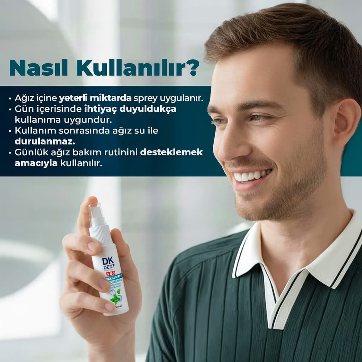 Dk Dent Ağız Bakım Spreyi 22 ml 2