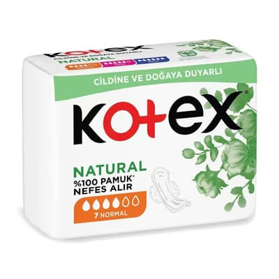 Kotex Natural Hijyenik Ped Ultra Normal 7'li