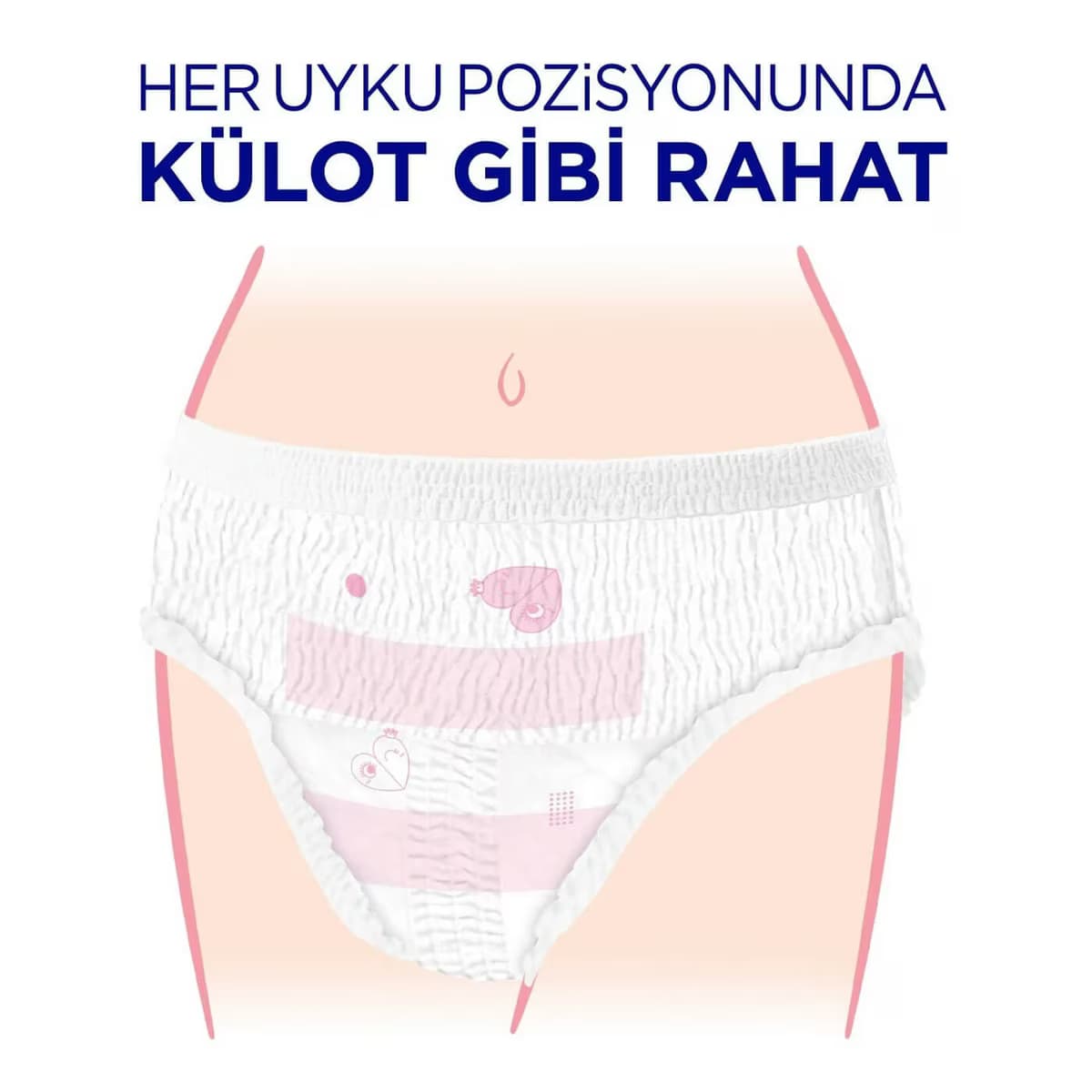 Kotex Regl Gece Külodu 2'li 3