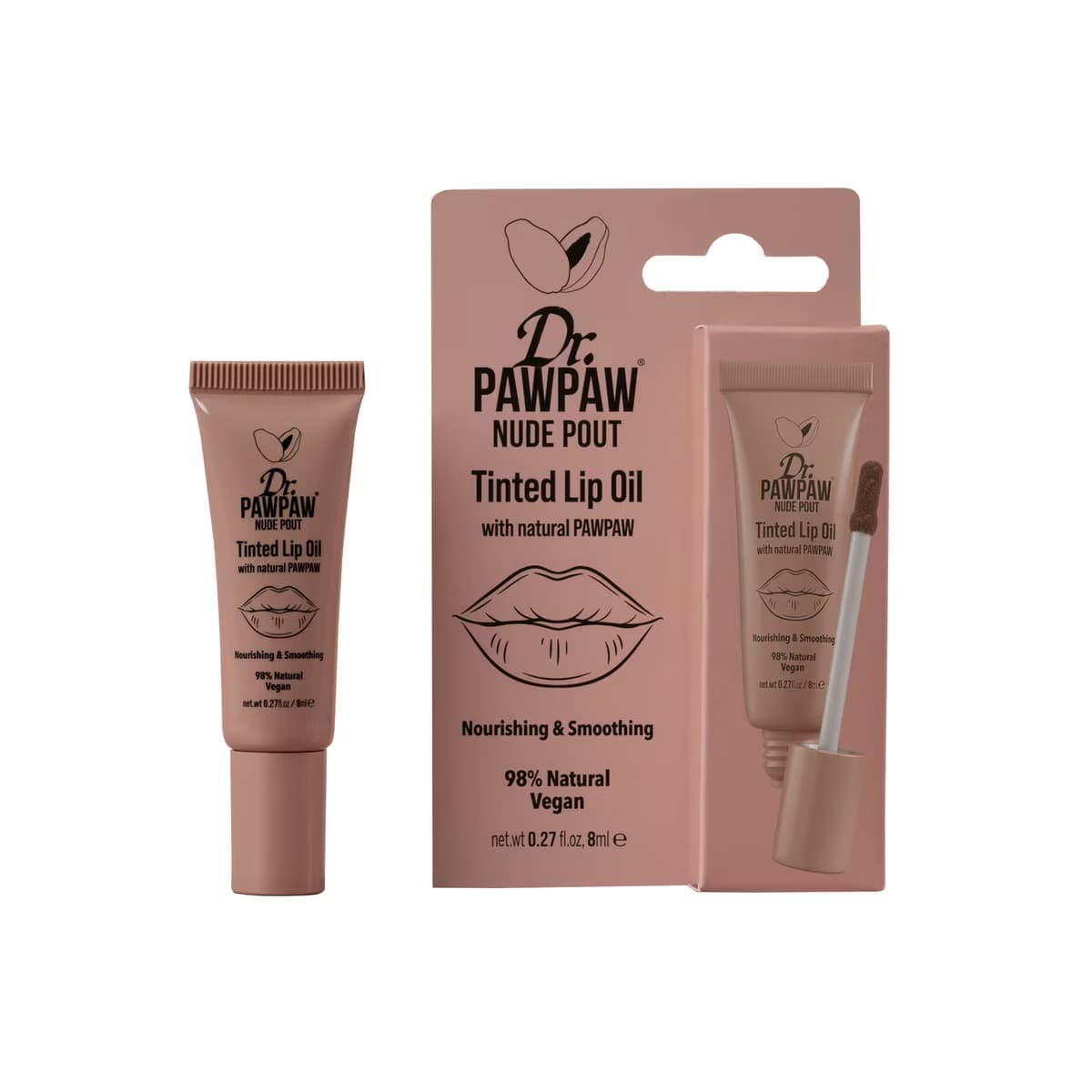 Dr. Pawpaw Nude Pout Renkli Dudak Yağı 8 ml