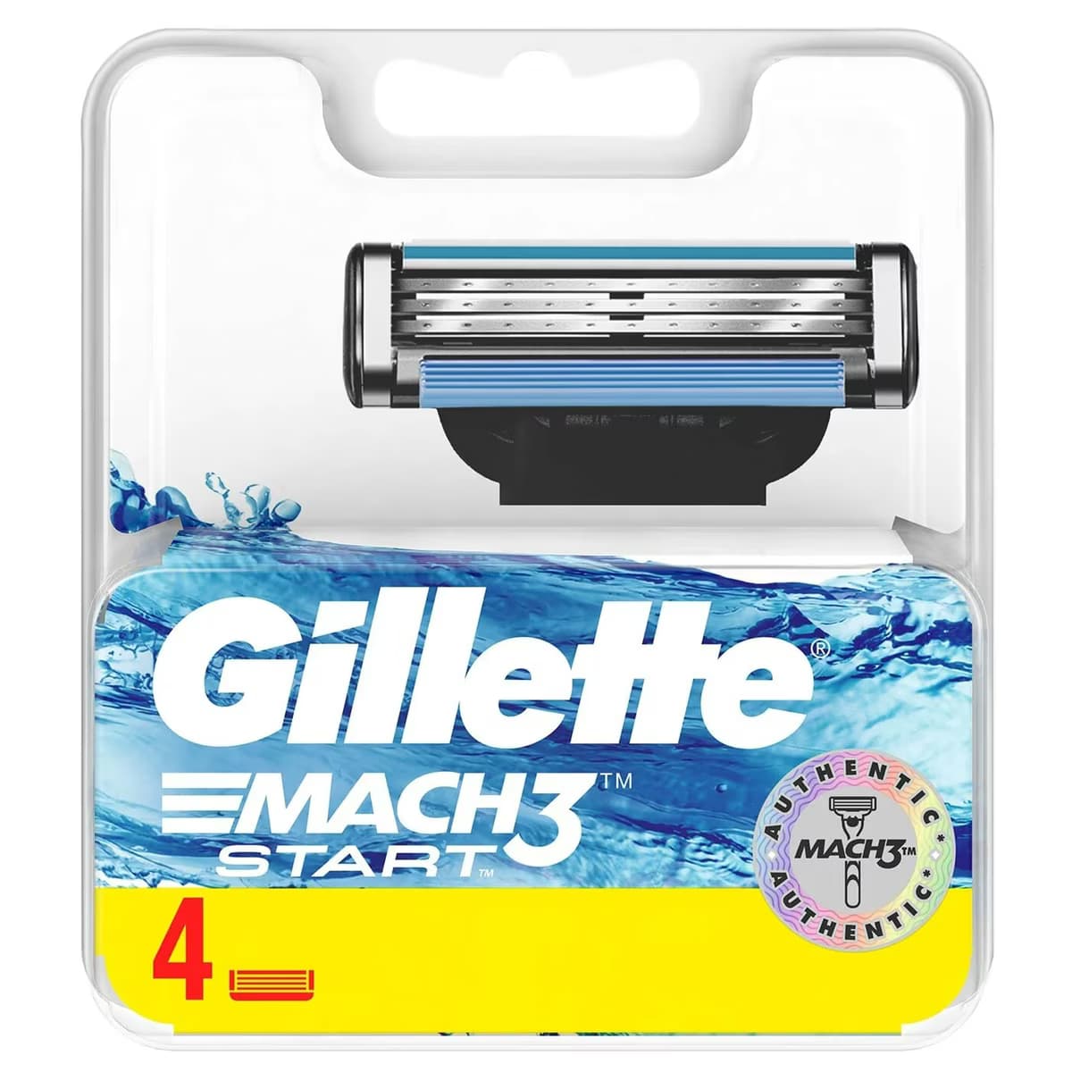 Gillette Yedek Bıçak Mach 3 Start 4'lü 2