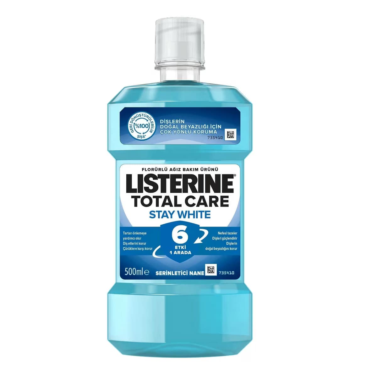 Listerine Ağız Bakım Suyu Stay White 500 ml