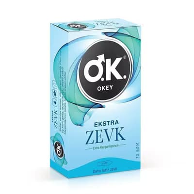 Okey Prezervatif Ekstra Zevk 12'li